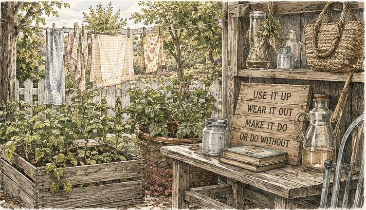 Home pantry and groceries